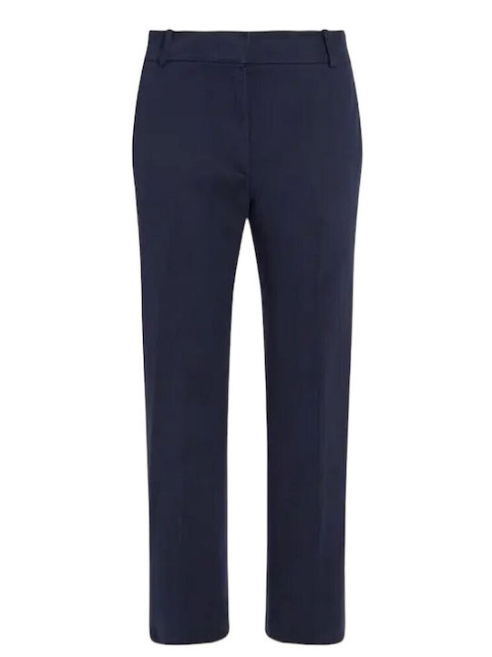 Tommy Hilfiger Pantaloni de damă Pantaloni chino cu croială slim Blue