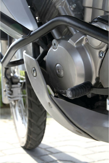 Moto Discovery Покривало за предпазител на скоростната кутия на мотоциклет Черен