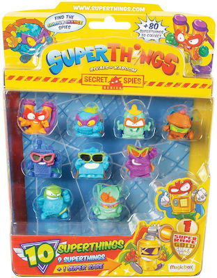 SuperThings Miniature Toy Μικροπλάσματα Secret Spies SuperZings Gold for 3+ Years (Various Designs/Assortments of Designs) 1pc