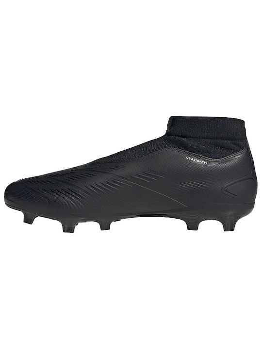 Adidas Predator League LL FG Ψηλά Ποδοσφαιρικά Παπούτσια με Τάπες Μαύρα