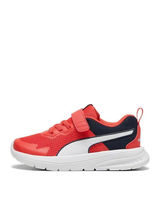 Evolve Run Αθλητικά Παιδικά Παπούτσια Running με Σκρατς Κόκκινα