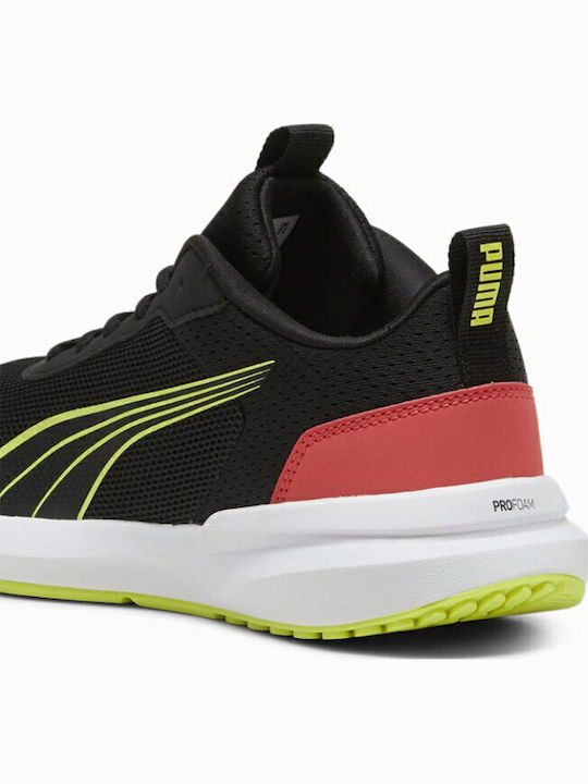 Puma Kruz Profoam Kids Sports Shoes Running with Laces Black