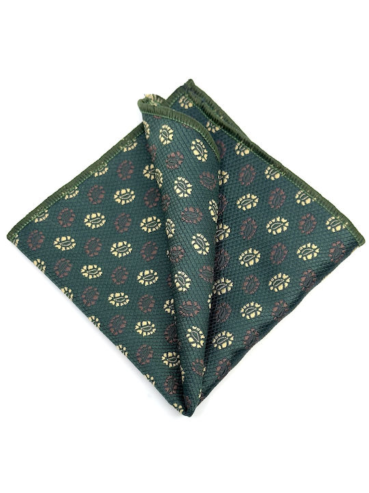 Legend Accessories Men's Tie Set Printed in Green Color