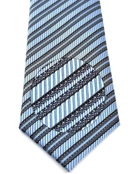 Legend Accessories Set Herren Krawatten Seide mit Mustern in Blau Farbe