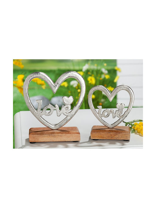 ArteLibre Decorative Figure made of Metal 5x15.5x18cm 1pcs