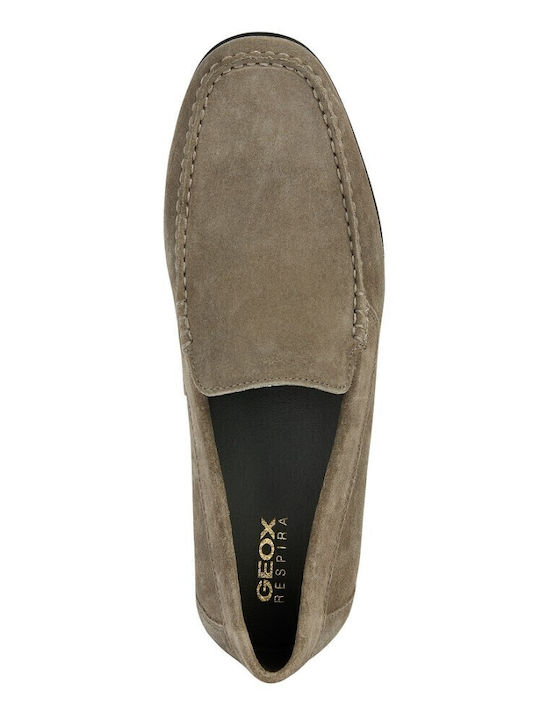 Ascanio Suede Ανδρικά Μοκασίνια σε Καφέ Χρώμα