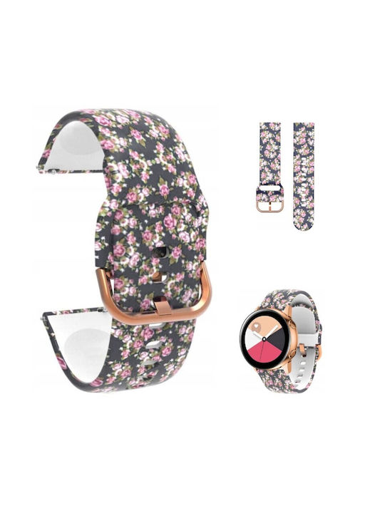 Λουράκι Πολύχρωμο (Galaxy Watch 4/5/6/7/FE/4 Classic/6 Classic/5 Pro / Huawei Watch GT2 / GT3 (42mm) / GT3 Pro (43mm) / Amazfit GTS 2 / GTS 2 Mini / GTS 2e / Haylou LS02) Λουράκι Πολύχρωμο (Galaxy Watch 4/5/6/7/FE/4 Classic/6 Classic/5 Pro / Huawei Watch GT2 / GT3 (42mm) / GT3 Pro (43mm) / Amazfit GTS 2 / GTS 2 Mini / GTS 2e / Haylou LS02)