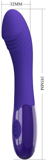 Pretty Love Elemental Youth Vibrator G-Spot 19cm Violet