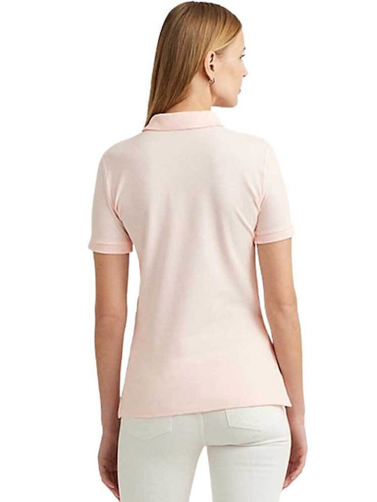 Ralph Lauren Women's Polo Shirt Short Sleeve Pink Opal