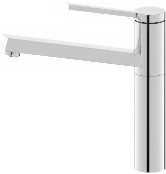 Inter Ceramic Alpaca Ένθετος Νεροχύτης Inox Μ80xΠ50cm Ασημί