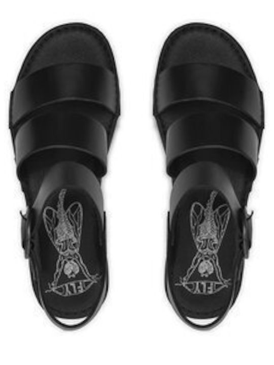 Sandale dama in Culorea Negru P801520000