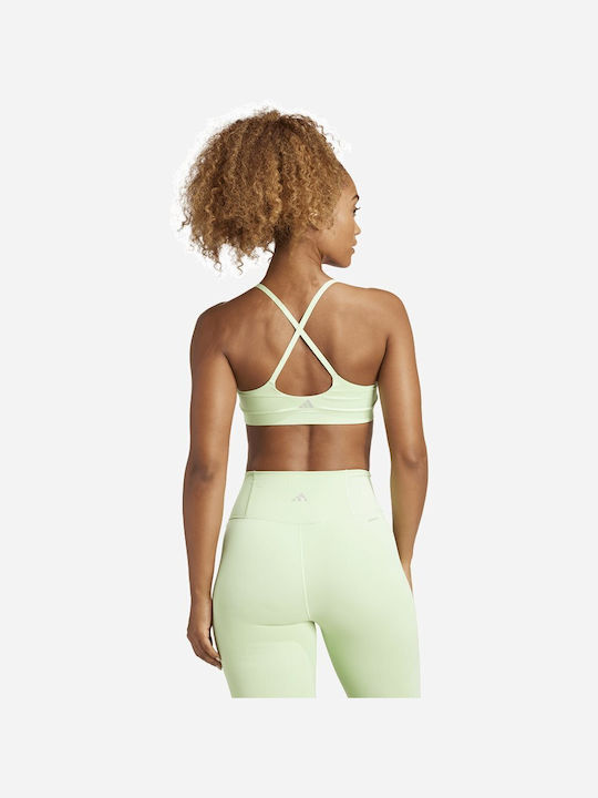 adidas Women's Sports Bra with Removable Padding Green