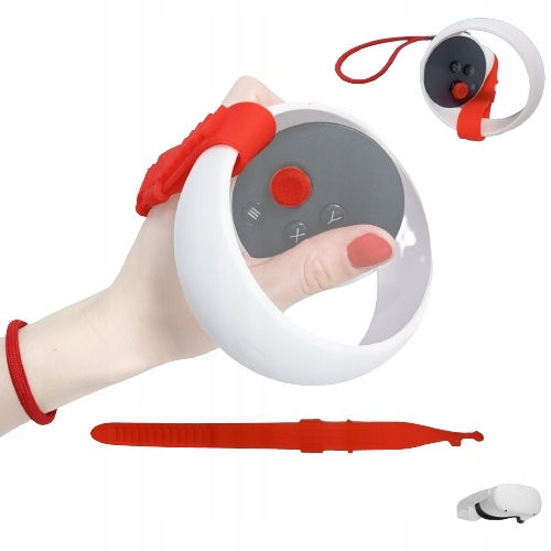 Vortex Virtual Reality Hand/Neck Strap Χειριστηρίου σε Κόκκινο χρώμα