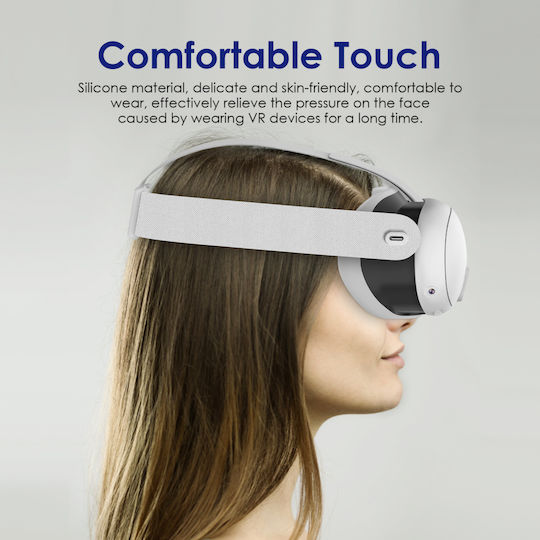 Vortex Virtual Reality Husă VR pentru Meta Quest 3 în Culoare Neagră