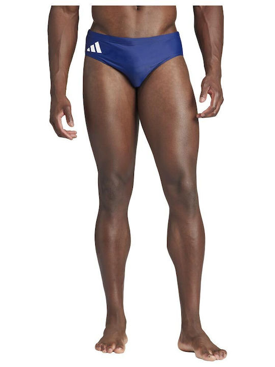 Solid Swim Men's Swimwear Shorts Blue