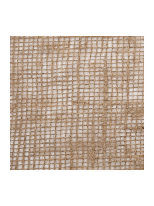 vidaXL Decoration Fabric Burlap 100x5000cm Beige