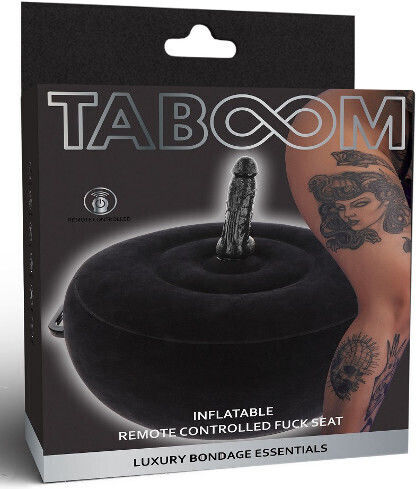 Taboom Taboom Inflatable Seat Секс Мебел в Черен Цвят