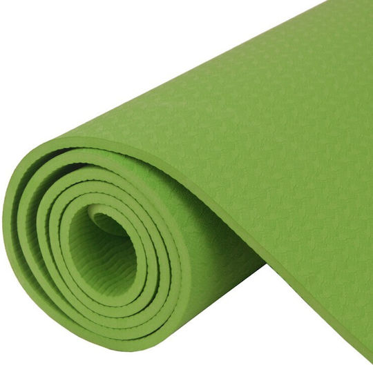 Sportmann Covor de exerciții fizice Yoga Verde (183x61.5x0.6cm)