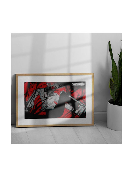 Walls Poster Denji (chainsaw Man) 50x40cm