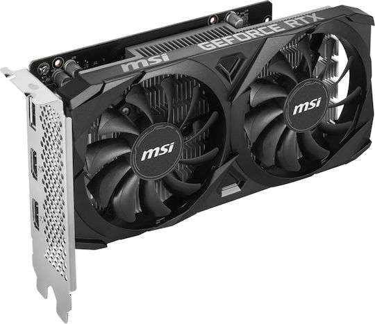 MSI GeForce RTX 3050 6GB GDDR6 Ventus 2X 6G OC Κάρτα Γραφικών