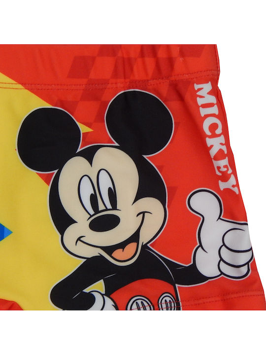 Disney Mickey & Donald Kids Swimwear Swim Shorts Red