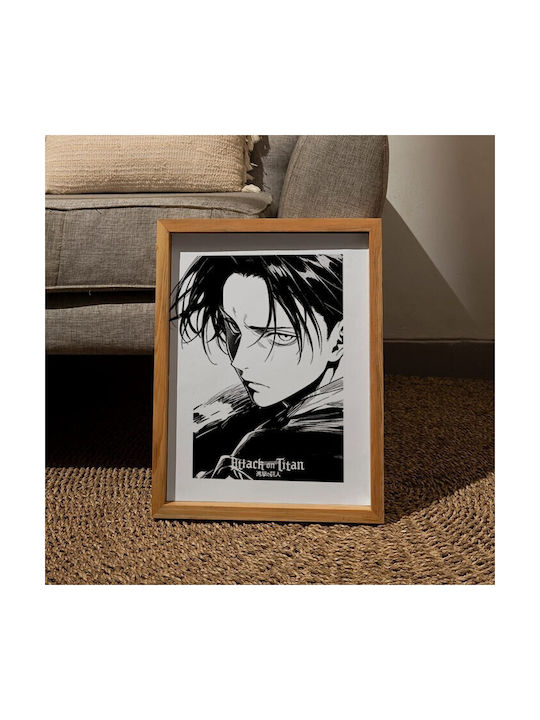 Walls Αφίσα Levi Ackerman Manga Style 20x30cm