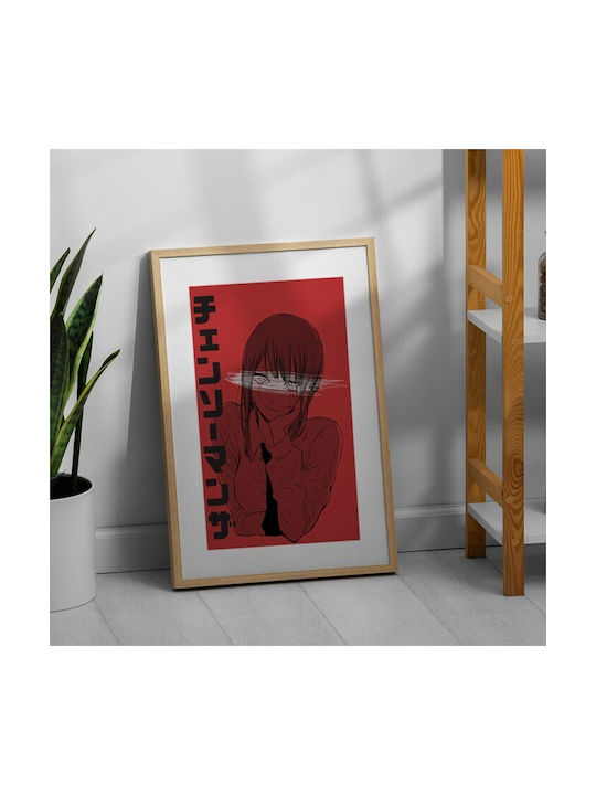 Walls Poster Red Makima 50x70cm