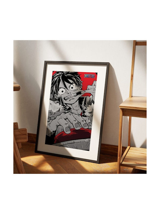 Walls Poster Luffy Rubber Man 70x100cm