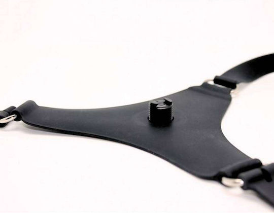 Kiotos Paris Harness with Dildo 12cm in Black Color