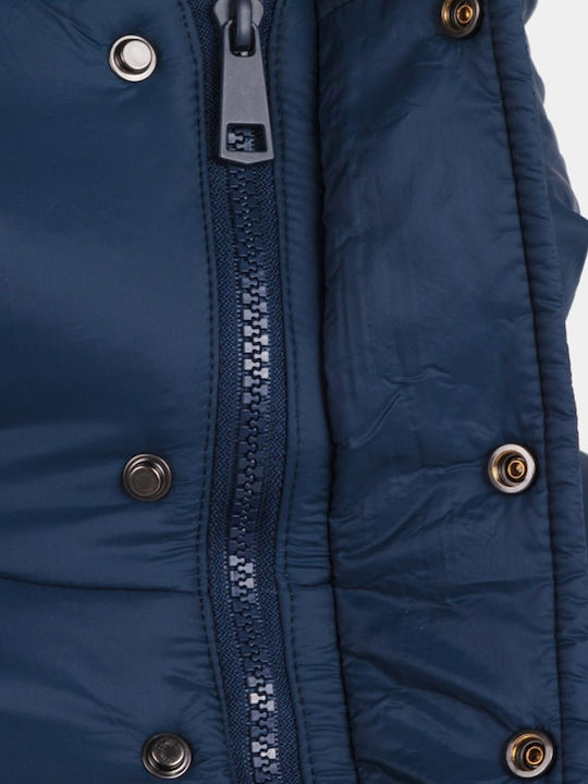 Winter Jacket Navy Blue