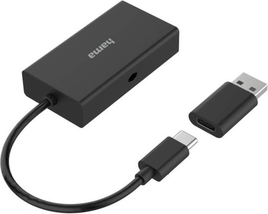 HAMA Хъб 2 Порта USB 2.0 с Връзка USB-A
