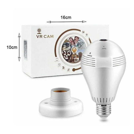 Hidden Camera Vr Cam 3d Panaramic Camera Lamp