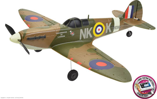 Ez-wings Mini Spitfire Mk Ii Rtf 450mm 1+1 Li-po Battery Usb Charger Ez-wings Ferngesteuertes Flugzeug