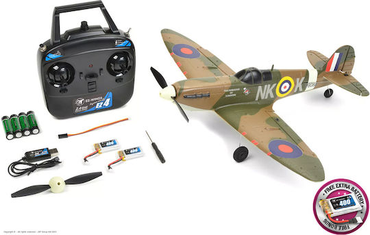 Ez-wings Mini Spitfire Mk Ii Rtf 450mm 1+1 Li-po Battery Usb Charger Ez-wings Ferngesteuertes Flugzeug