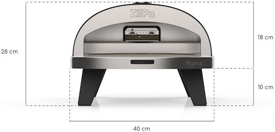 Ziipa Pizzaofen LPG