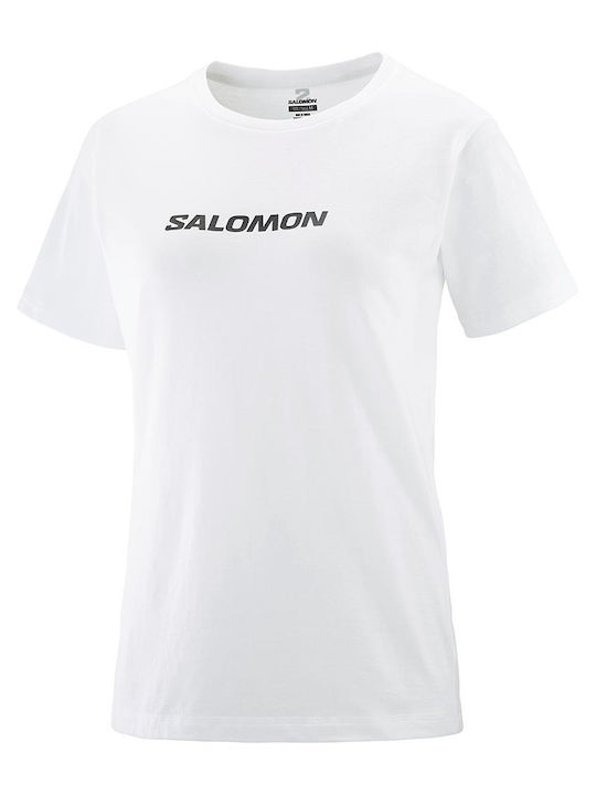 Γυναικείο T-shirt Πεζοπορίας Fast Drying Λευκό