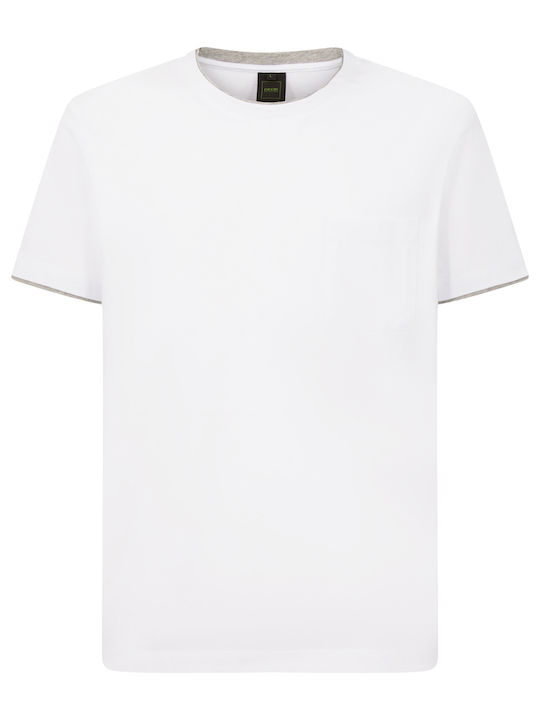 Geox Men's Short Sleeve Blouse White