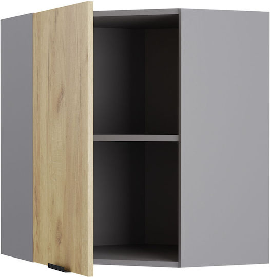 Craft Dulap de Colț Suspendata Stejarul auriu 60x32x72buc