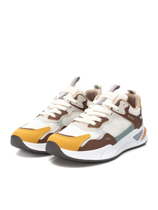 Sneakers White / Taupe