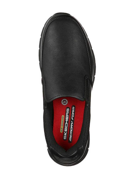 Skechers Nampa Groton Scăzut de Lucru Black