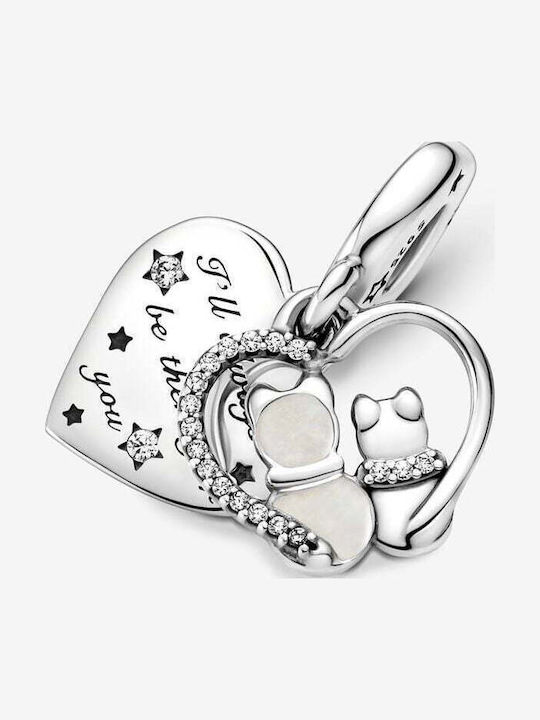 Pandora Сребърно Животно Charm с Зиркон