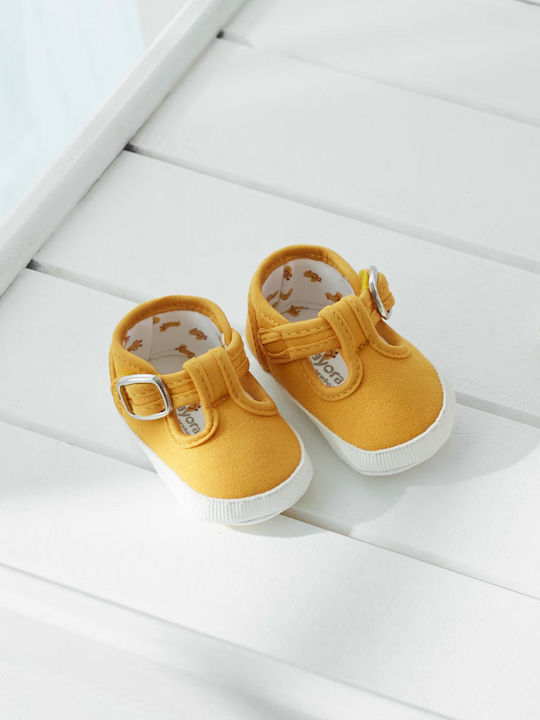 Mayoral Baby Hausschuhe Beige