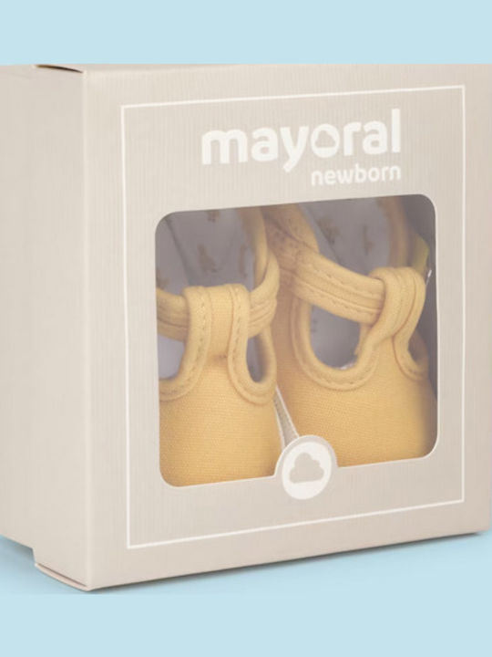 Mayoral Baby Hausschuhe Beige