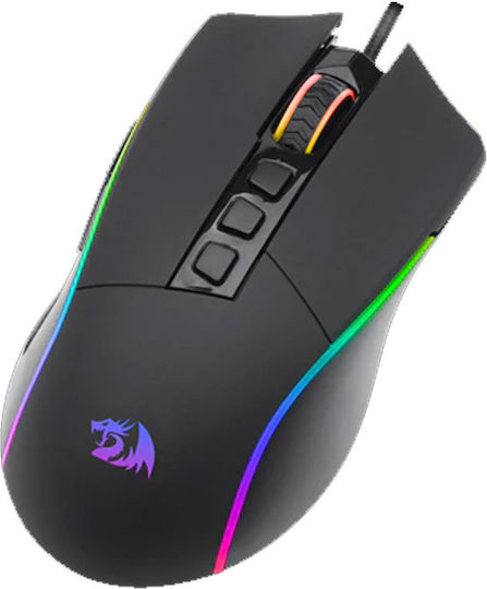 Redragon Plank M812RGB Gaming Ποντίκι 16000 DPI Μαύρο