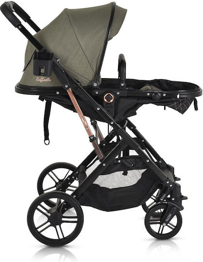 Moni Rafaello Reglabil 2 în 1 Cărucior pentru copii Potrivit pentru Nou-născut Olive 8.5kg