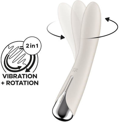 Satisfyer Spinning Vibe 1 Vibrator G-Spot Flesh