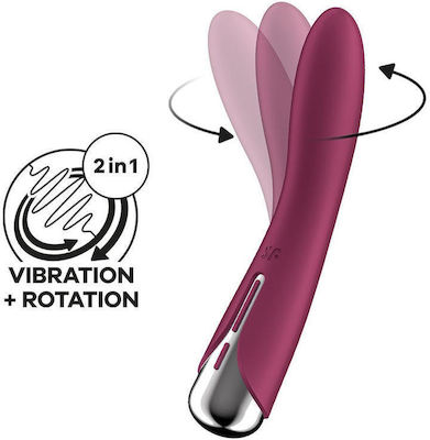 Satisfyer Spinning Vibe 1 Vibrator G-Spot Red