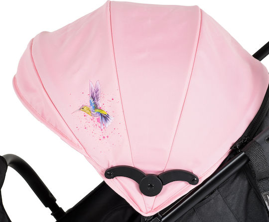 Moni Colibri Kinderwagen Geeignet für Neugeborene Rosa 5.8kg
