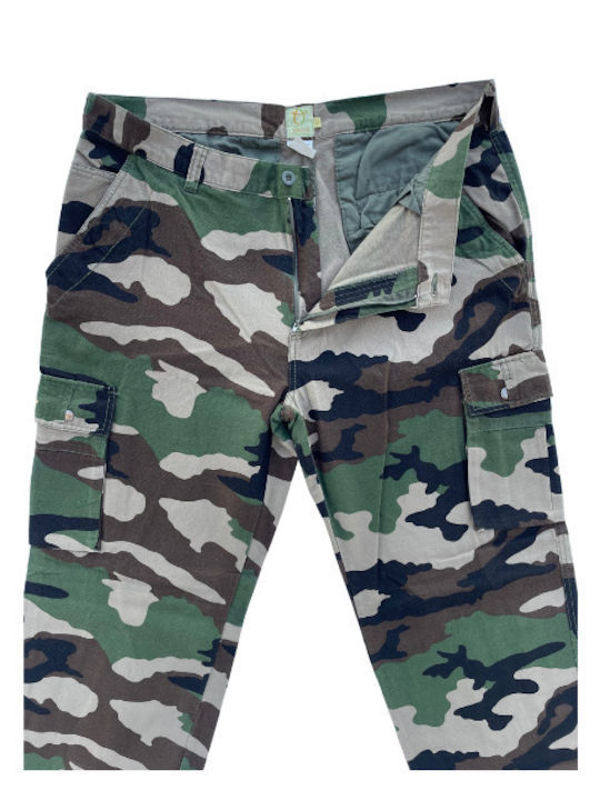 Toxotis Active Wear Khaki Camouflage Pants Toxotis Active Wear Khaki Camouflage Pants