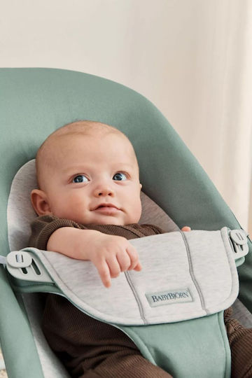 BabyBjorn Χειροκίνητο Relax Μωρού Balance Soft Light Sage/Grey για Παιδί έως 13kg